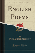 English Poems (Classic Reprint)