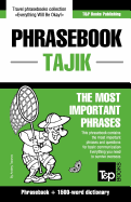 English-Tajik Phrasebook and 1500-Word Dictionary