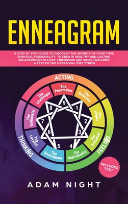 Enneagram: A Step by Step guide to Discover the Secrets of your True Spiritual Personality, to create Healthy and Lasting Relationships in Love, Friendship and Work (Includes a Test) - Night, Adam