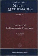 Entire and Subharmonic Functions - Levin, B Y (Editor)