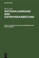 Entwicklung Und Einf?hrung Von Edv-Systemen