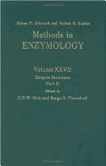 Enzyme Structure, Part D: Volume 27: Enzyme Structure Part D