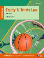Equity & Trusts Law Directions