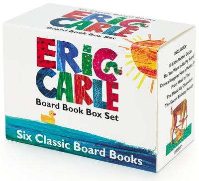 Eric Carle Six Classic Board Books Box Set - 