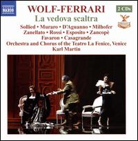 Ermanno Wolf-Ferrari: La vedova scaltra - Alex Esposito (vocals); Anne-Lise Sollied (soprano); Antonio Casagrande (bass); Claudio Zancop (baritone);...
