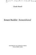 Ernest Buckler Remembered
