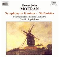 Ernest John Moeran: Symphony in G minor; Sinfonietta - Bournemouth Symphony Orchestra; David Lloyd-Jones (conductor)