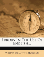 Errors in the Use of English