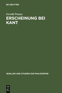 Erscheinung Bei Kant: Ein Problem Der Kritik Der Reinen Vernunft