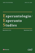 Esperantologio / Esperanto Studies. Nova Serio / New Series 3 (11)