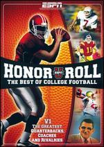 ESPN: ESPNU Honor Roll - The Best of College Football, Vol. 1