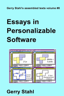 Essays in Personalizable Software