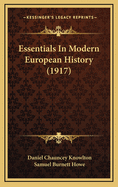 Essentials in Modern European History (1917)