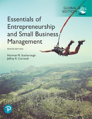 Essentials of Entrepreneurship and Small Business Management, Global Edition - Scarborough, Norman, and Cornwall, Jeffrey