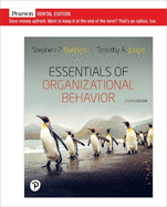 Essentials of Organizational Behavior