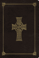 ESV Large Print Compact Bible (Trutone, Charcoal, Celtic Cross Design)