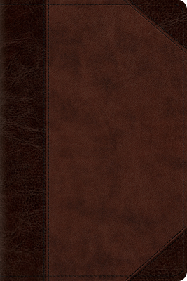 ESV Personal Reference Bible (Trutone, Brown/Walnut, Portfolio Design) - 