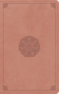 ESV Thinline Bible, Red Letter (Trutone, Blush Rose, Emblem Design)