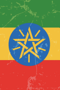 Ethiopia Flag Journal: Ethiopia Diary, Lined Journal to Write in