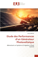 Etude des Performances d'un G?n?rateur Photovolta?que