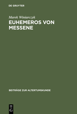 Euhemeros Von Messene - Winiarczyk, Marek