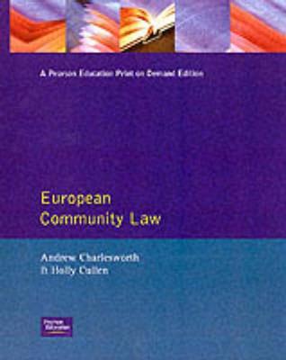 European Community Law - Charlesworth, Andrew