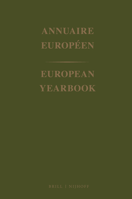 European Yearbook / Annuaire Europen, Volume 44 (1996) - Council of Europe/Conseil de L'Europe (Editor)