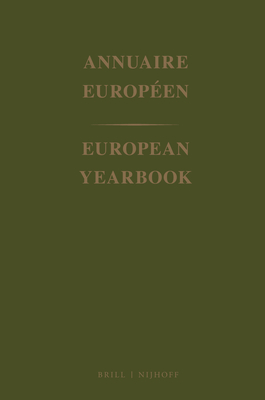 European Yearbook / Annuaire Europen, Volume 49 (2001) - Council of Europe/Conseil de l'Europe (Editor)