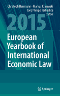 European Yearbook of International Economic Law 2015