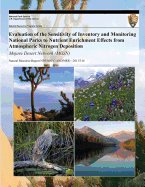 Evaluation of the Sensitivity of Inventory and Monitoring National Parks to Nutrient Enrichment Effects from Atmospheric Nitrogen Deposition Northern Colorado Plateau Network (Ncpn)