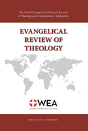 Evangelical Review of Theology, Volume 45, Number 4, November 2021