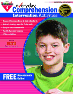 Everyday Comprehension Intervention Activities Grade 4 Book Teacher Resource