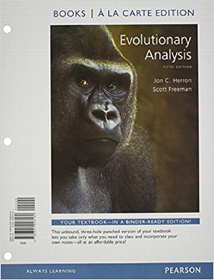 Evolutionary Analysis - Herron, Jon, and Freeman, Scott