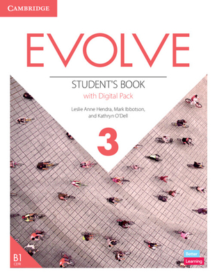 Evolve Level 3 Student's Book with Digital Pack - Anne Hendra, Leslie, and Ibbotson, Mark, and O'Dell, Kathryn
