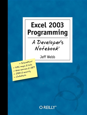 Excel 2003 Programming - Webb, Jeff