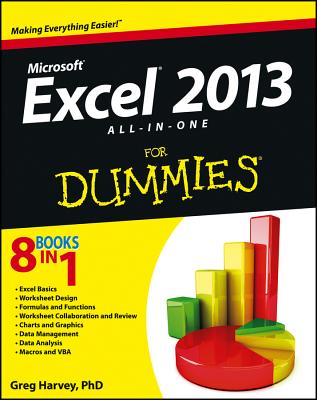 Excel 2013 All-In-One for Dummies - Harvey, Greg