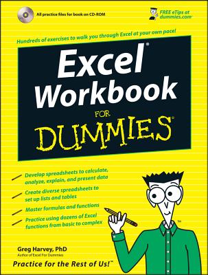 Excel Workbook for Dummies - Harvey, Greg