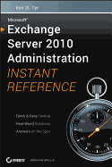 Exchange Server 2010 Admin Instant Ref