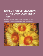 Expedition of Celoron to the Ohio Country in 1749
