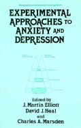 Experimental approaches to anxiety and depression