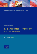 Experimental Psychology: Methods of Research