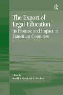 Export of Legal Education: Its Promise and Impact in Transition Countries