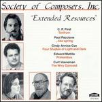 Extended Resources, Vol.6 - Cindy Cox (piano); Dimitris Marinos (mandolin); Jane Walker (flute); Kay Stonefelt (percussion); Patrick Doyle (percussion);...