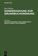 F?r das franzsisch und amerikanisch besetzte Gebiet W?rttembergs