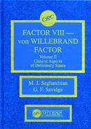 Factor VIII - Von Willebrand Factor, Volume II