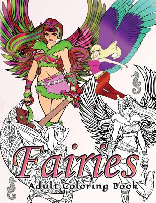 Fairies Adult Coloring Book - Book, Adult Coloring