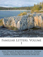 Familiar Letters, Volume 1