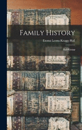 Family History: Hall-Knapp