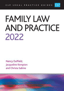 Family Law and Practice 2022: Legal Practice Course Guides (LPC)