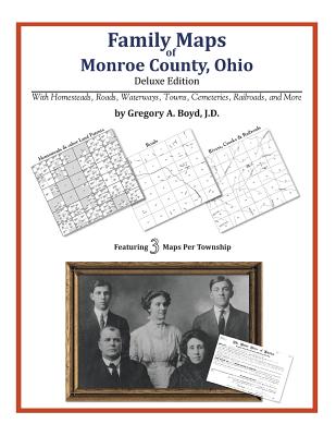 Family Maps of Monroe County, Ohio - Boyd J D, Gregory a